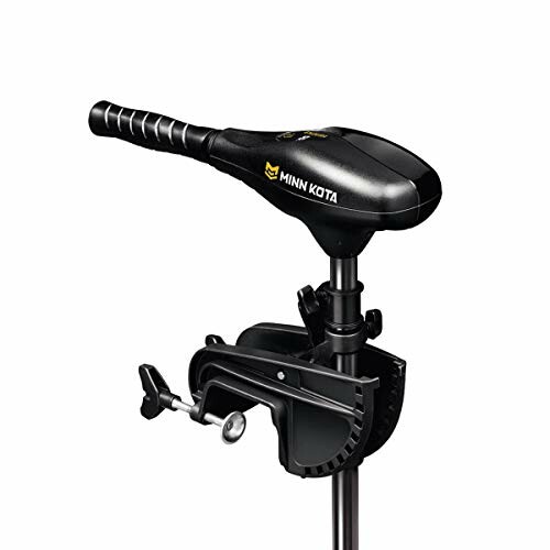 Minn Kota trolling motor with clamp